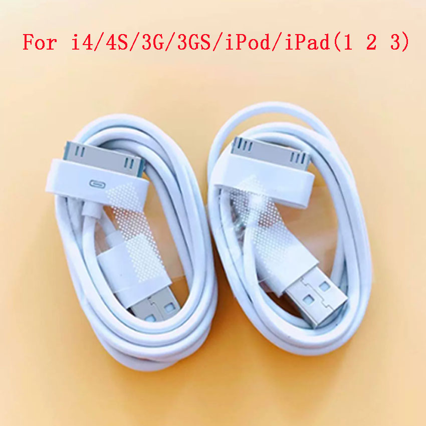 Type 2 Charger - 30Pin USB Charger Cable For iPhone