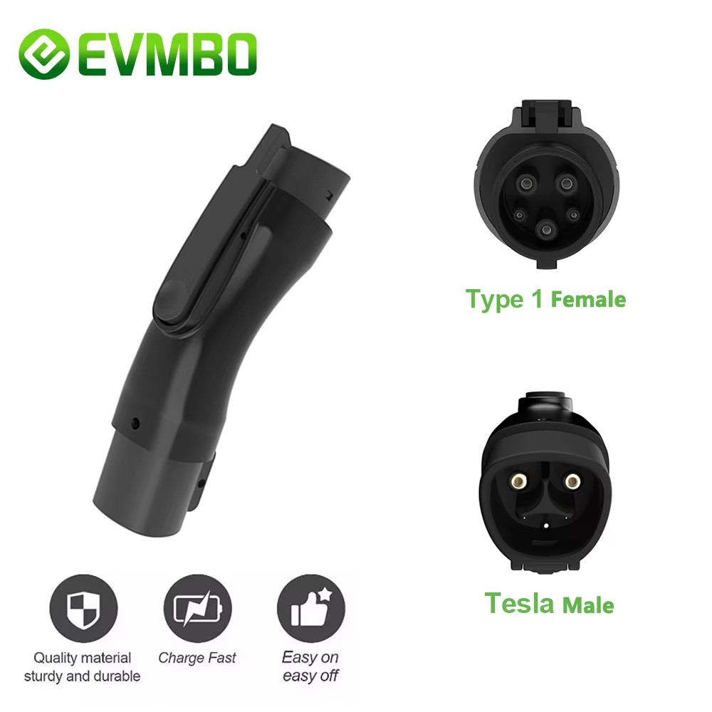 Ev Charger Adapter - EVMBO NACS to J1772 Adapter Max