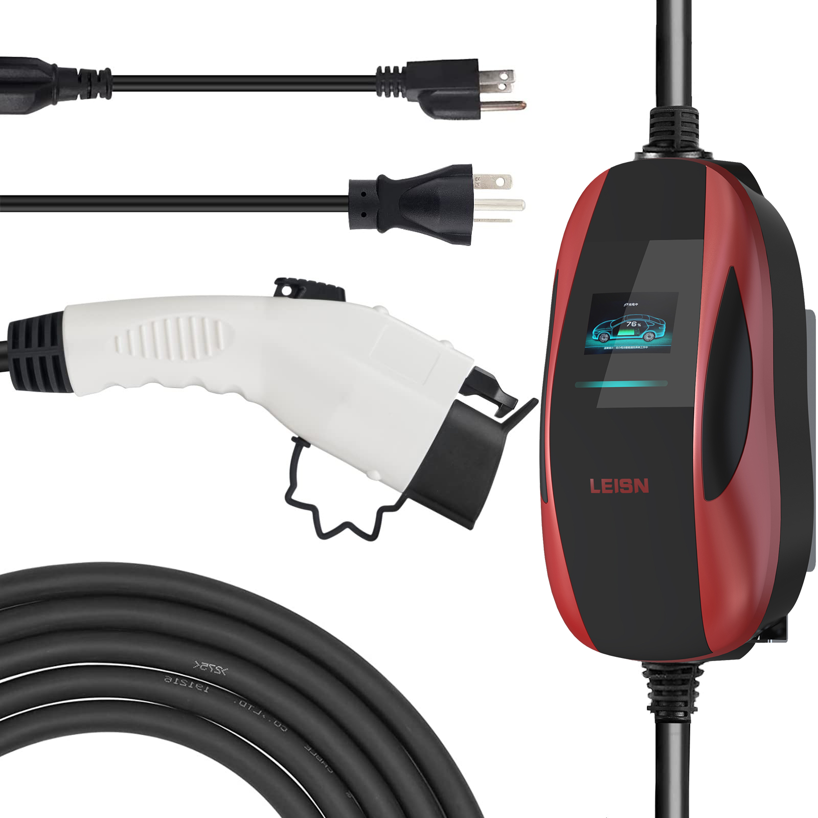 22KW 32A Portable Electric Car - đánh giá và giá Portable Ev Charger