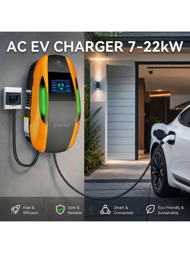 IP65 Waterproof AC EV Charger  - đánh giá và giá Type 2 Charger