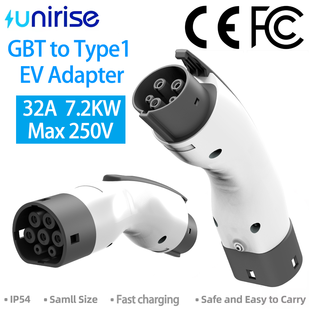 Unirise GBT to Type1 EV Adapte - đánh giá và giá Ev Charger Adapter