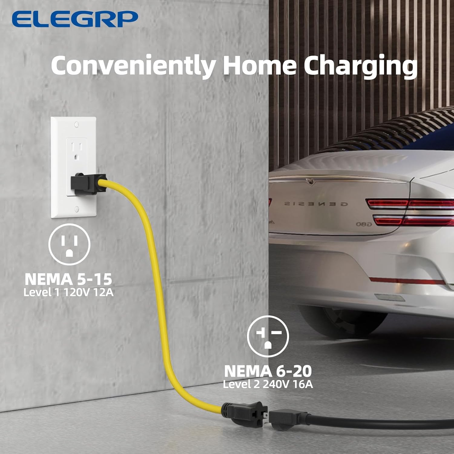 ELEGRP J1772 Ac Fast EV Car Ch - đánh giá và giá Type 2 Charger