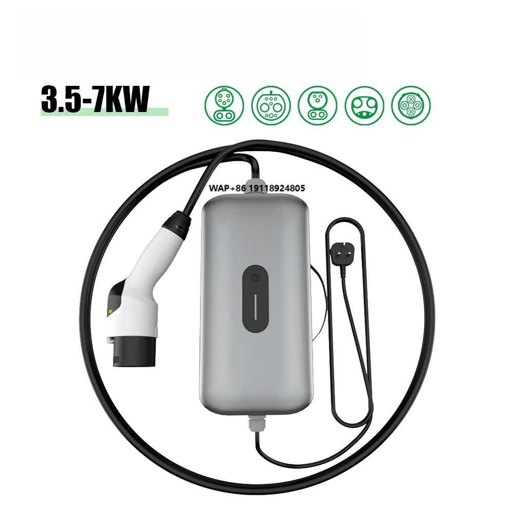 Electway New 3.5kW 7kW DC Port - đánh giá và giá Portable Ev Charger