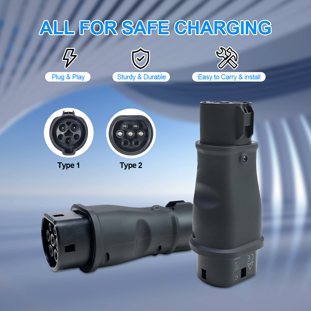Kolanky Type1 to Type2 EV Char - đánh giá và giá Ev Charger Adapter