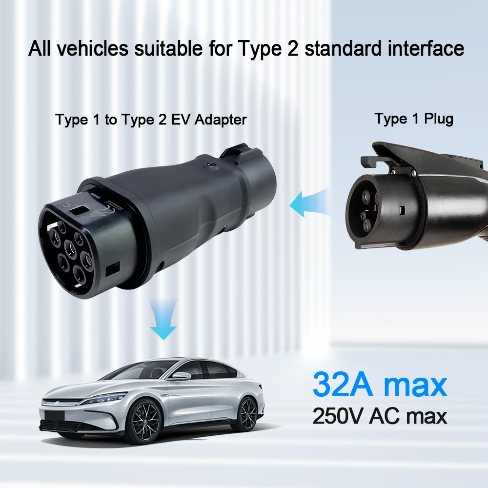 Kolanky Type1 to Type2 EV Char - đánh giá và giá Ev Charger Adapter