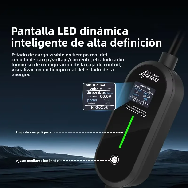 ROMADA 7KW 32A EV Portable Cha - đánh giá và giá Ev Charger Adapter