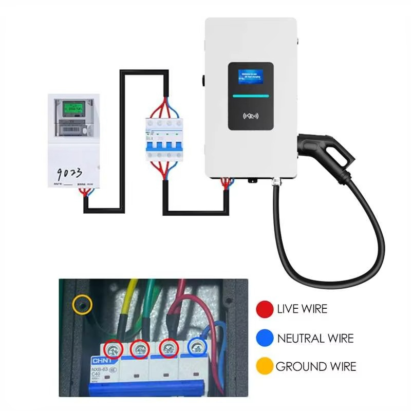 RSCHG 20kw CCS1 IP54  DC Elect - đánh giá và giá Ev Charger