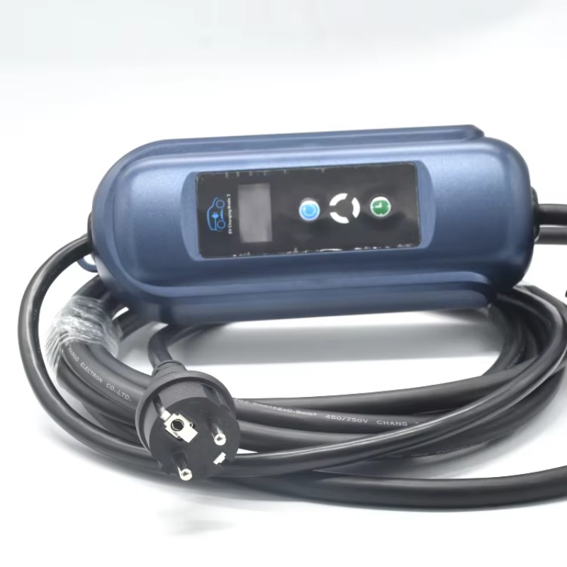 Portable Electric Vehicle Blue - đánh giá và giá Type 2 Charger
