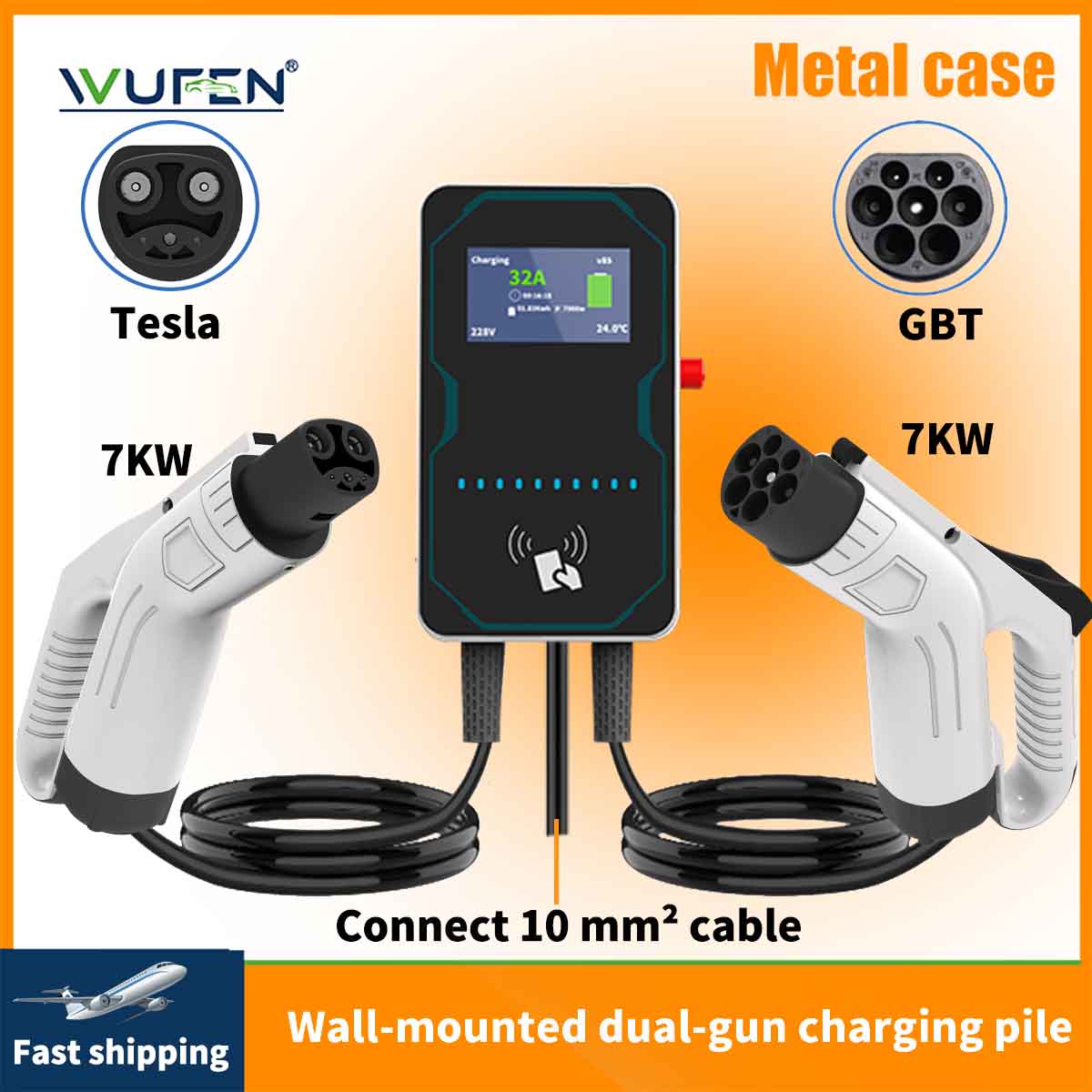 WUFEN EVSE Wallbox EV Car Char - đánh giá và giá Ev Charging Pile